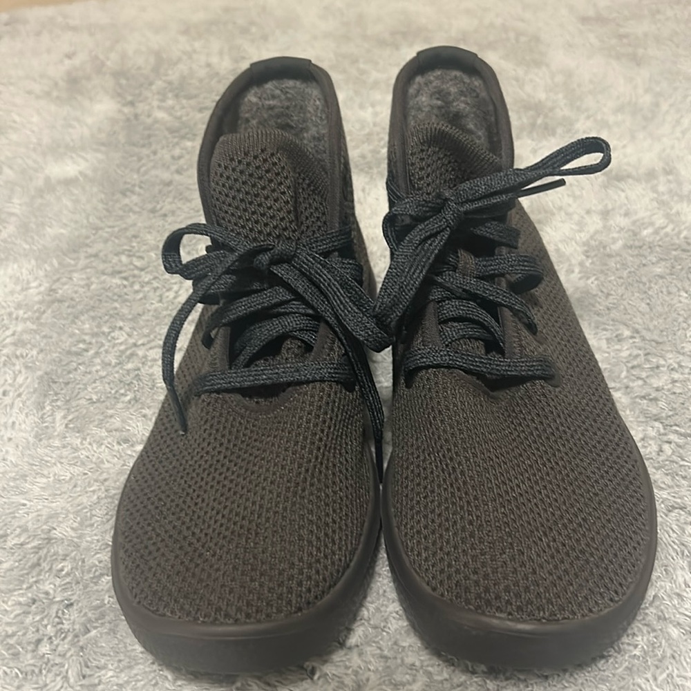 NEW Allbirds Tree Toppers Gray Lace Up High Top Sneakers Women’s, Size 7